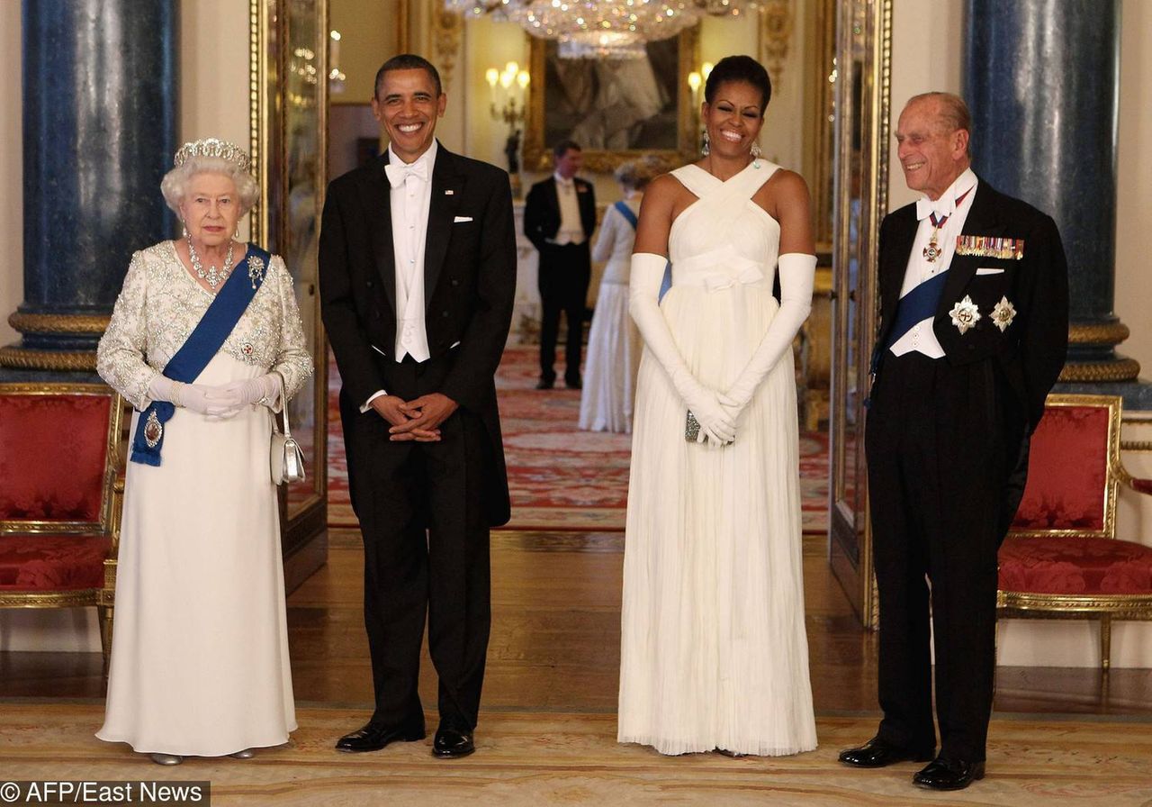 Michelle i Back Obama w Pałacu Buckingham – 2011 rok