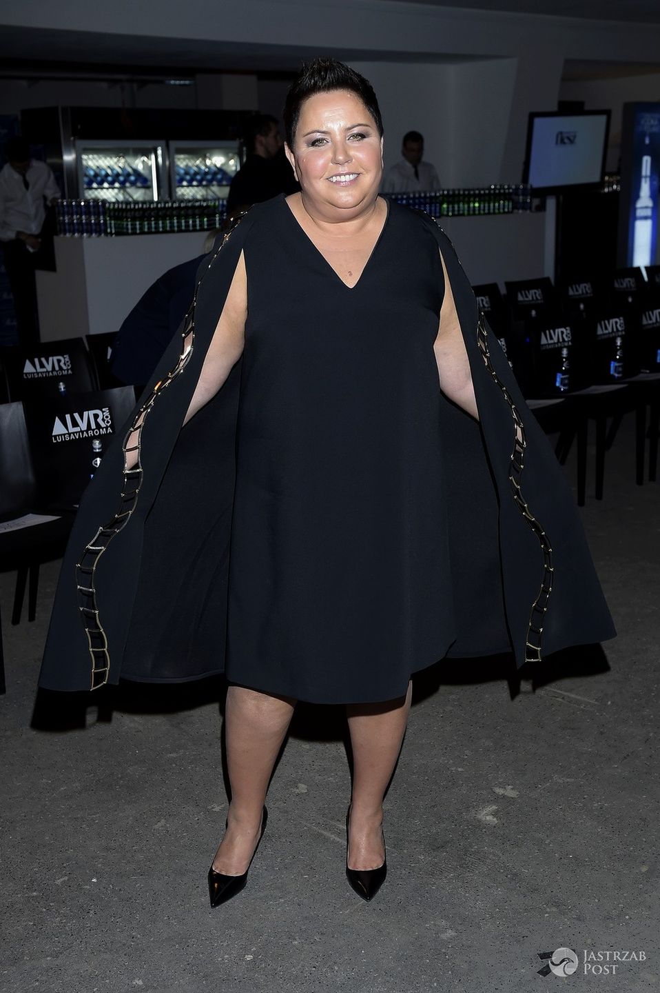 Muza marki La Mania Dorota Wellman na gali Flesz Fashion Night 2015 (fot. AKPA)
