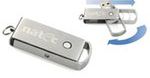 Metalowy pendrive Twister od Natec