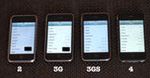 Test wydajności 4 generacji telefonów Apple iPhone