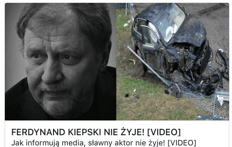 Andrzej Grabowski nie żyje