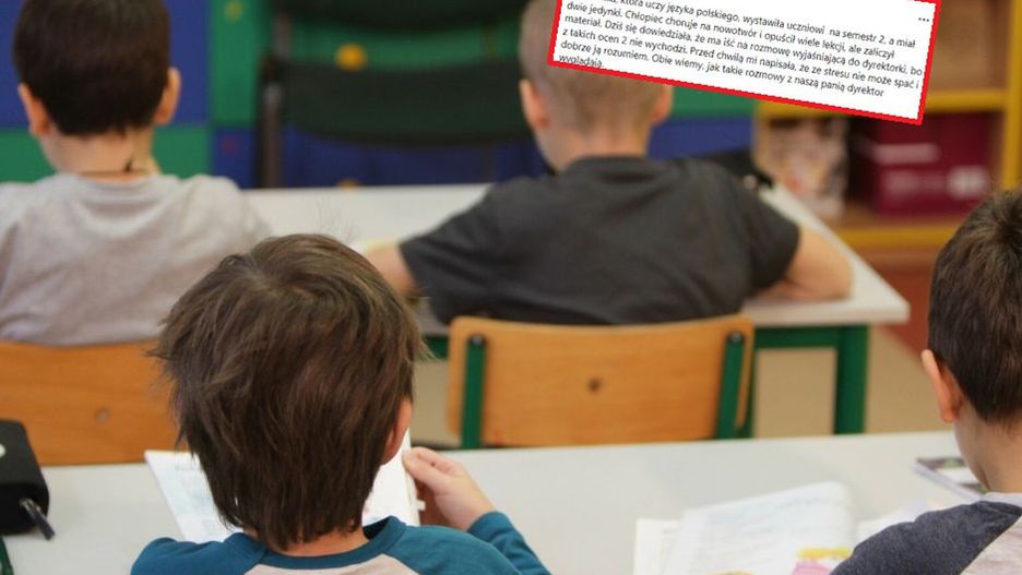 Nauczycielka wystawiła uczniowi ocenę dopuszczającą. Teraz musi się tłumaczyć
