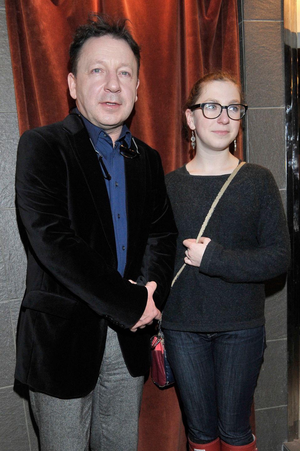 Zbigniew Zamachowski z córką Marią