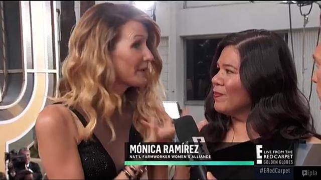 Złote Globy 2018 - Monica Ramirez, aktywistka
