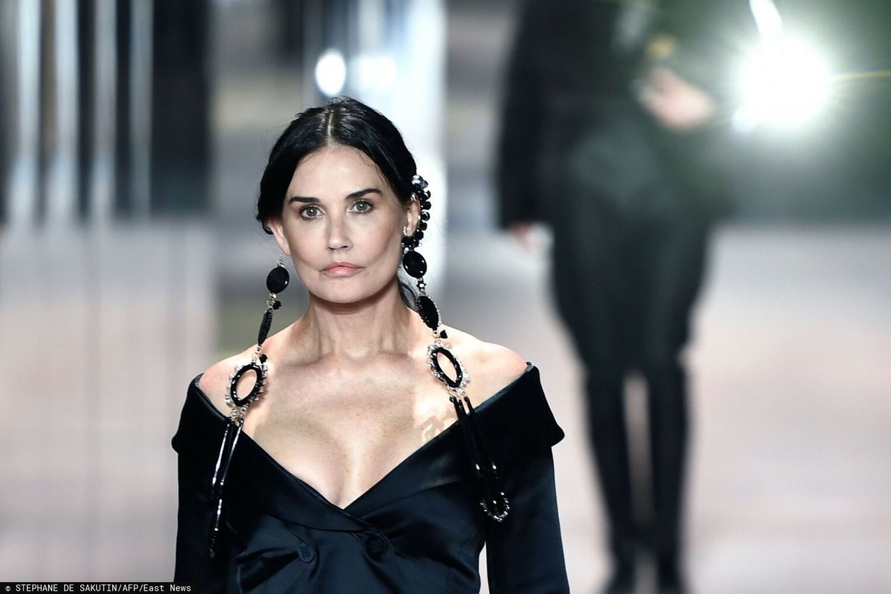 Demi Moore - Pokazy mody Haute Couture - lato 2021