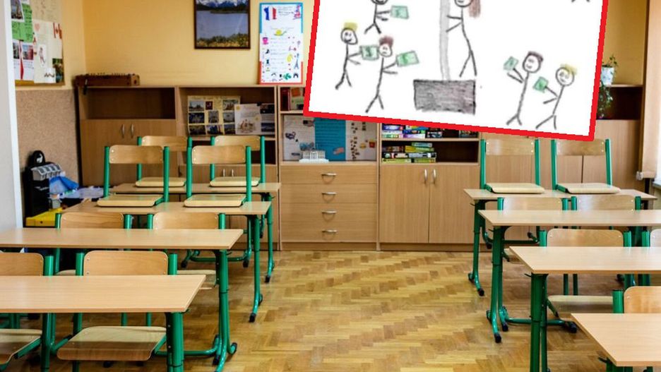 "Chcę być jak mama". Pokazała rysunek dziecka