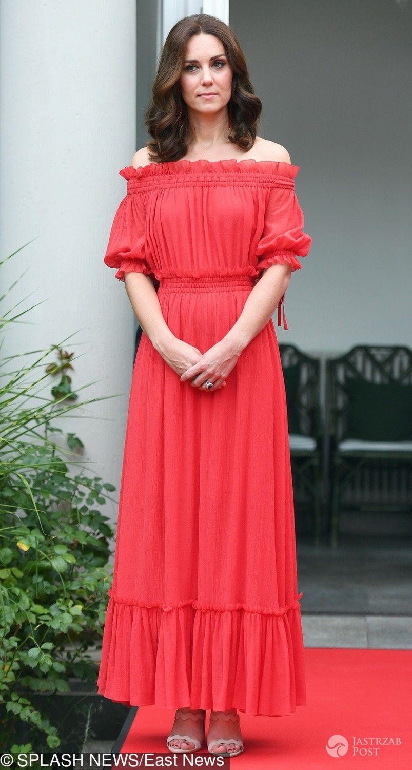 Księżna Kate w Berlinie w sukni Alexander McQueen