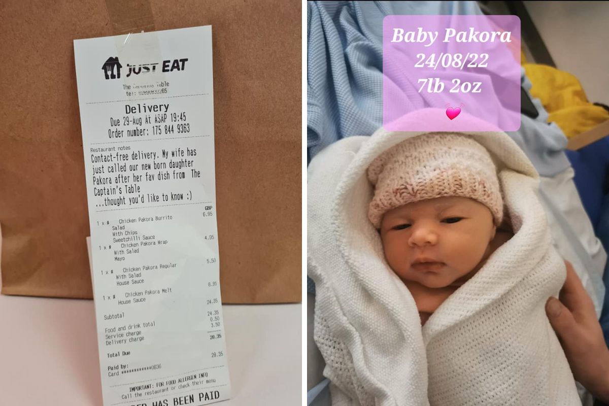 Dziewczynka otrzymała imię po indyjskiej potrawie