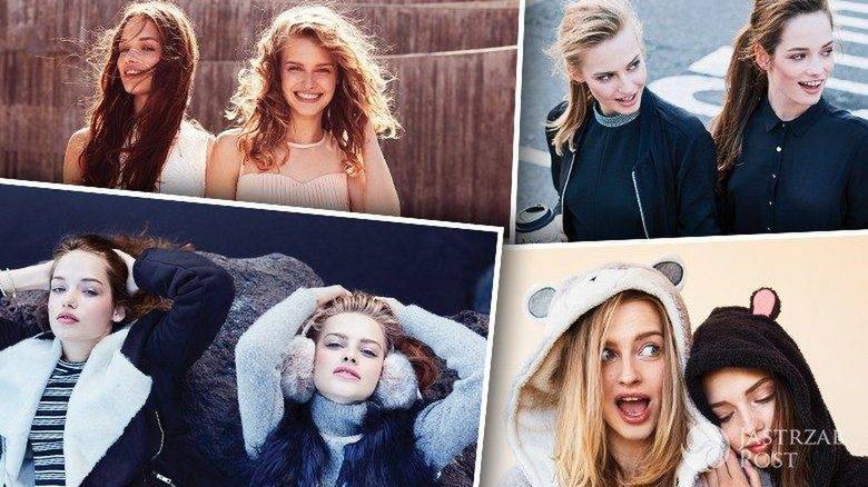 Karolina Pisarek i Olga Nowotarska, kampania Sinsay jesień-zima 2016/2017 (fot. mat. pras.)