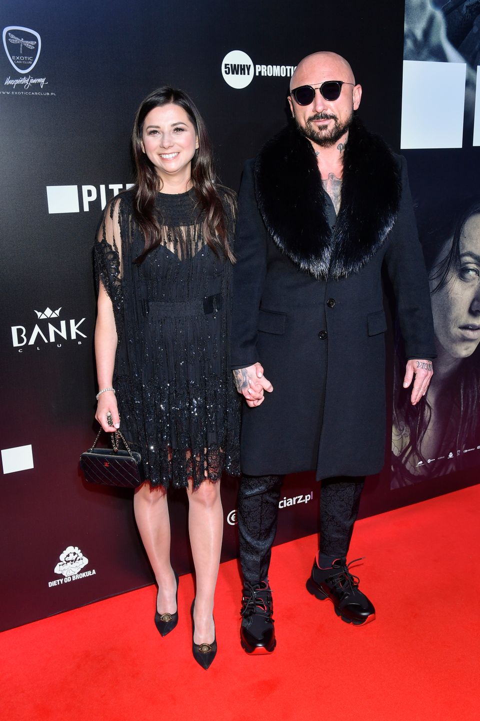 Patryk Vega, Katarzyna Słomińska - premiera filmu "Pitbull 2021"