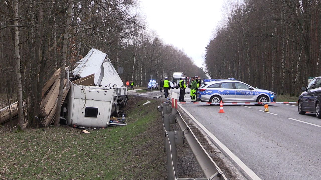 Tragedia na drodze. Zginął 21-letni kierowca