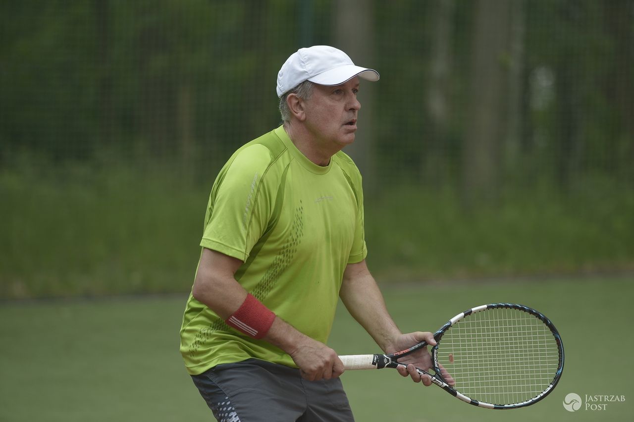 Tomasz Stockinger - turniej tenisa z gwiazdami