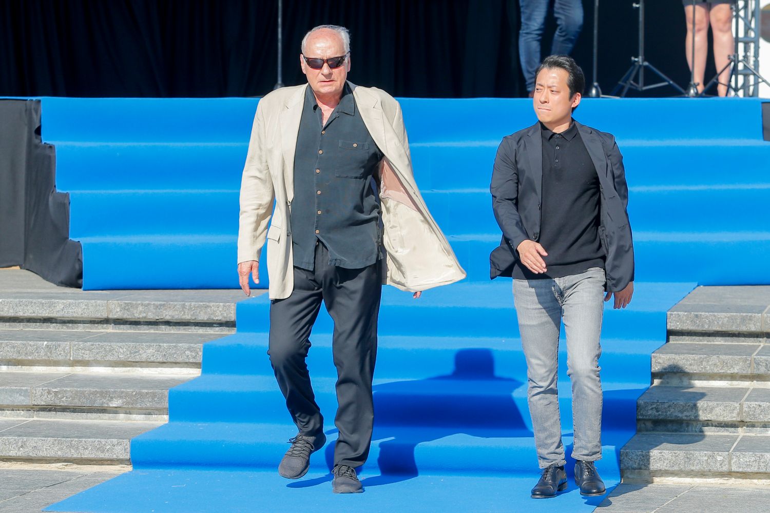 Hiroaki Murakami, Tadeusz Huk - Festiwal Gwiazd w Międzyzdrojach, sobota (fot. AKPA)