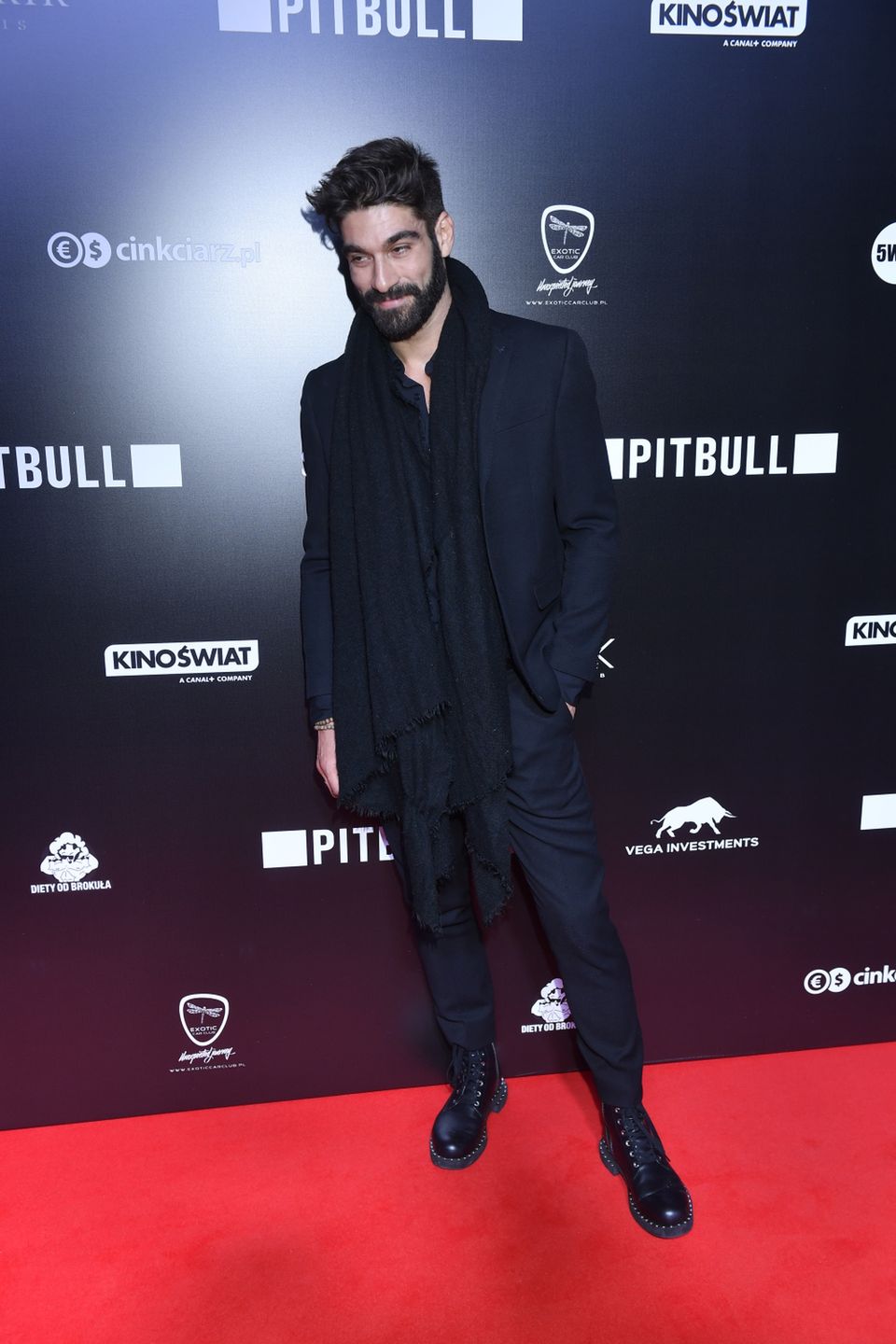 Leonardo Marques - premiera filmu "Pitbull 2021"