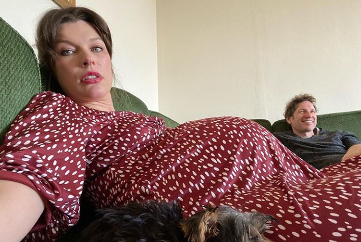 Milla Jovovich opowiada o dolegliwościach w ostatnich tygodniach ciąży