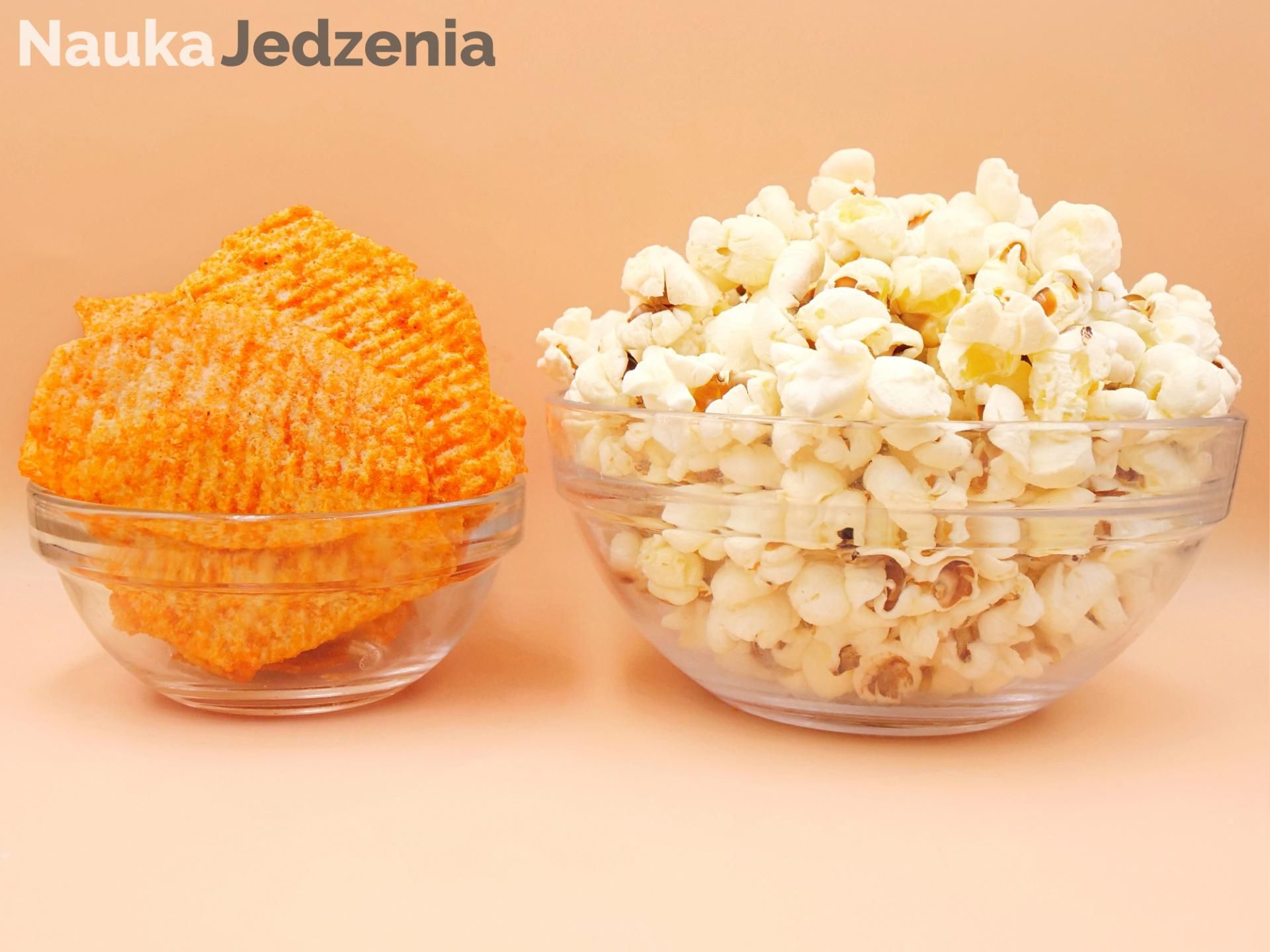 150 kcal chipsów o obniżonej zawartości tłuszczu vs. 150 kcal popcornu Popcorn: aspekty dietetyczne i zdrowotne