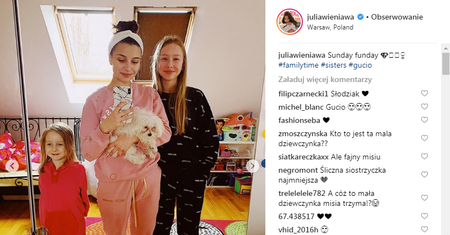 Siostry Julii Wieniawy. Jedna z nich gra w serialu