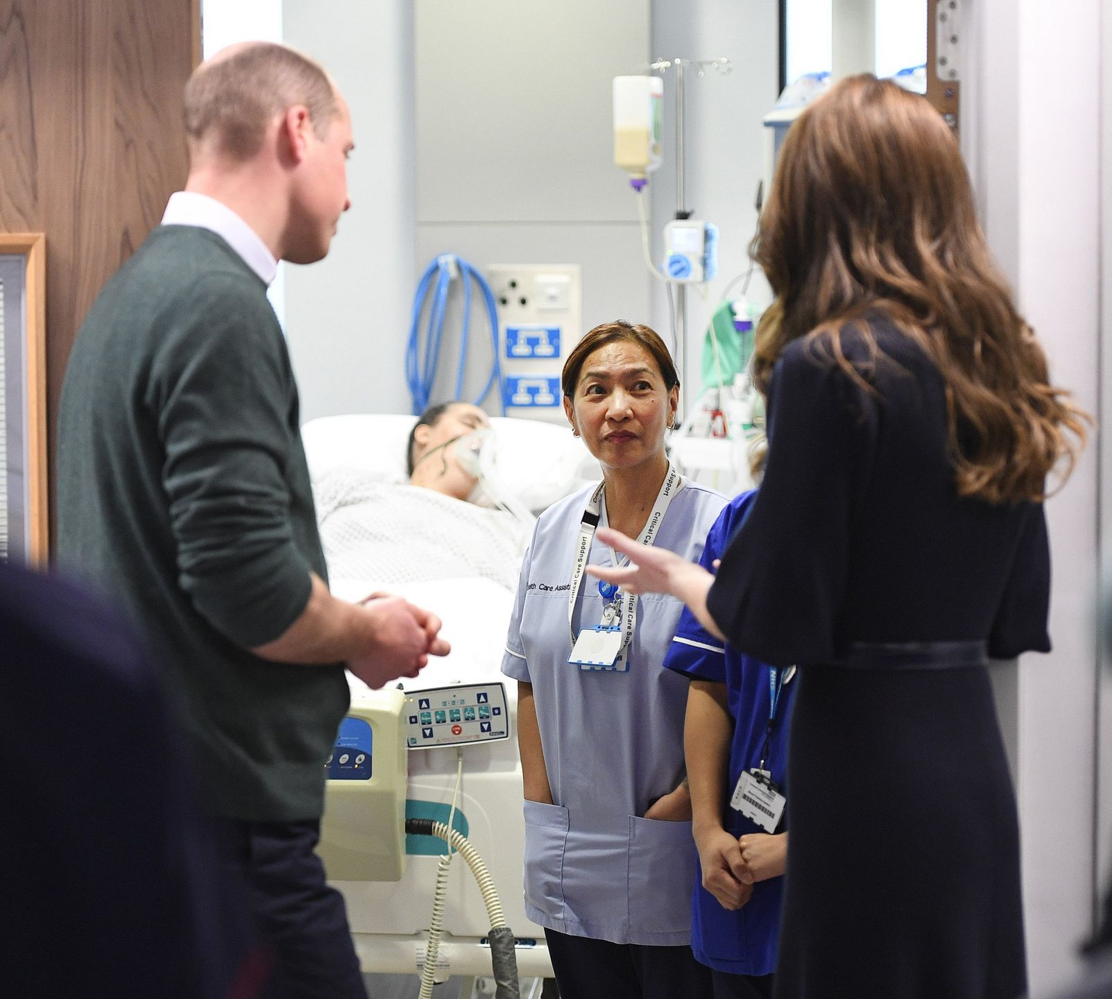 William i Kate w szpitalu w Liverpoolu
