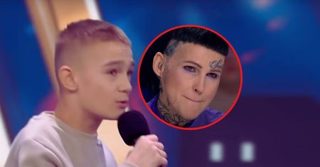 Chylińska się popłakała. 14-latek rapował o własnej mamie