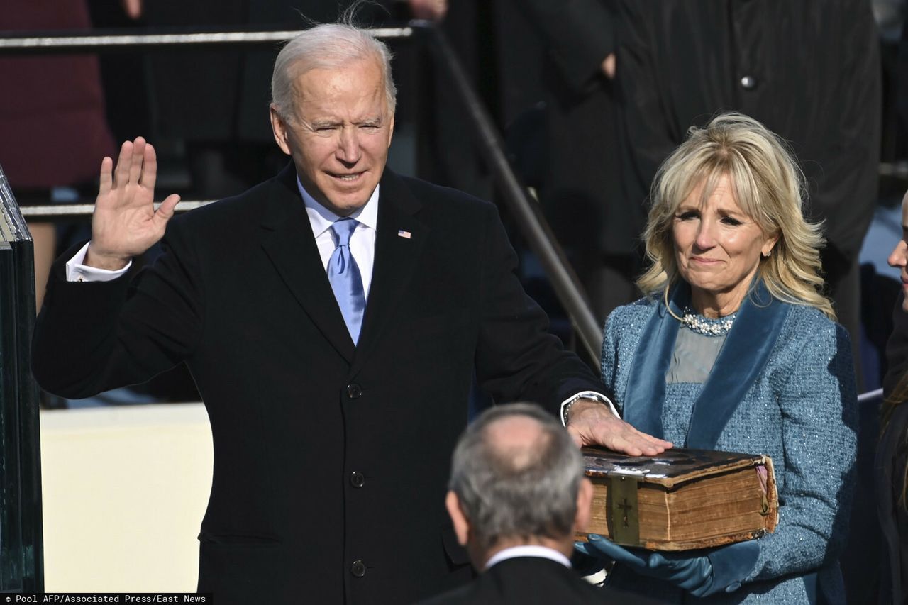 Jill i Joe Biden – zaprzysiężenie