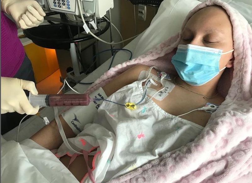 Leczenie trwało wiele miesięcy, ale Julia nie traciła nadziei