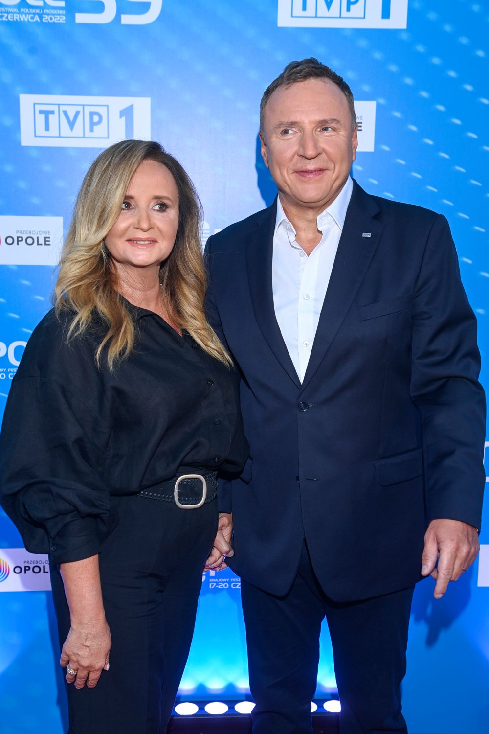 Jacek Kurski, Joanna Kurska - Opole 2022, dzień pierwszy festiwalu