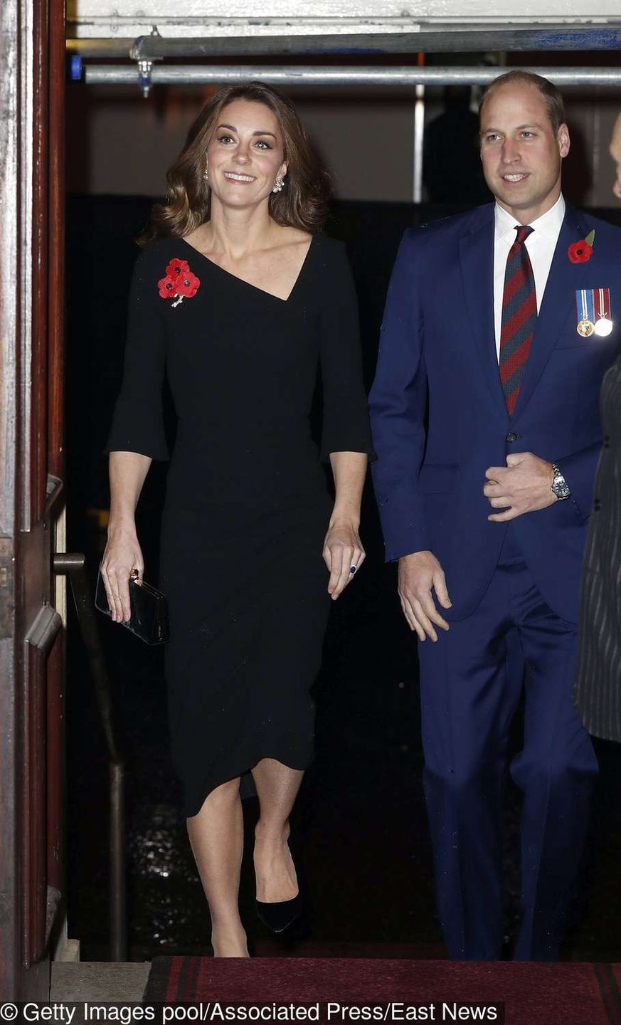Księżna Kate i książę William na Festiwalu Pamięci w Londynie
