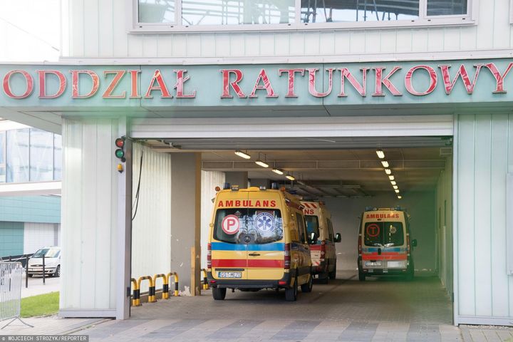 Szpitalny oddział ratunkowy, Gdańsk. 