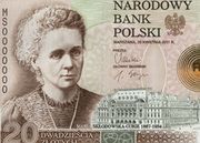 Maria Skłodowska-Curie ponownie na banknocie