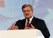 Komorowski Człowiekiem Roku Forum Ekonomicznego