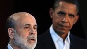 Szef Rezerwy Federalnej Ben Bernanke i prezydent Barack Obama