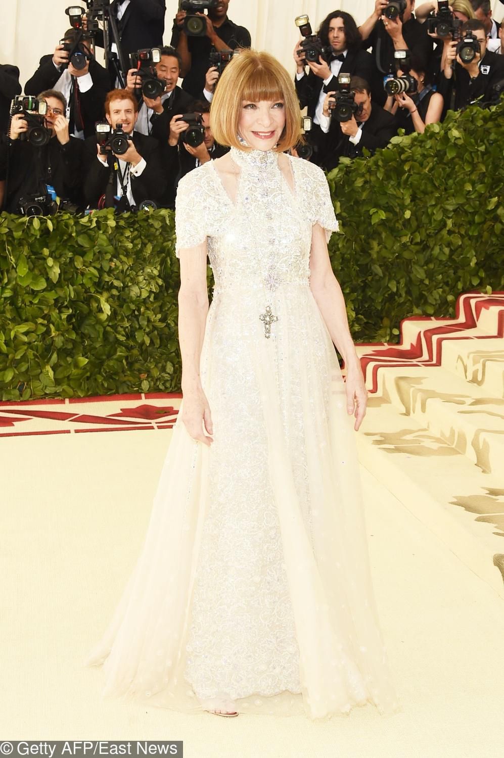 Anna Wintour, kreacja: Chanel – MET Gala 2018