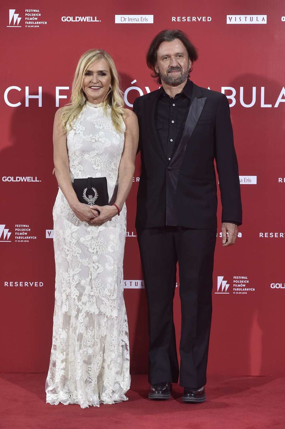Monika Olejnik i Tomasz Ziółkowski – Gdynia 2018, gala finałowa 43 festiwalu filmowego