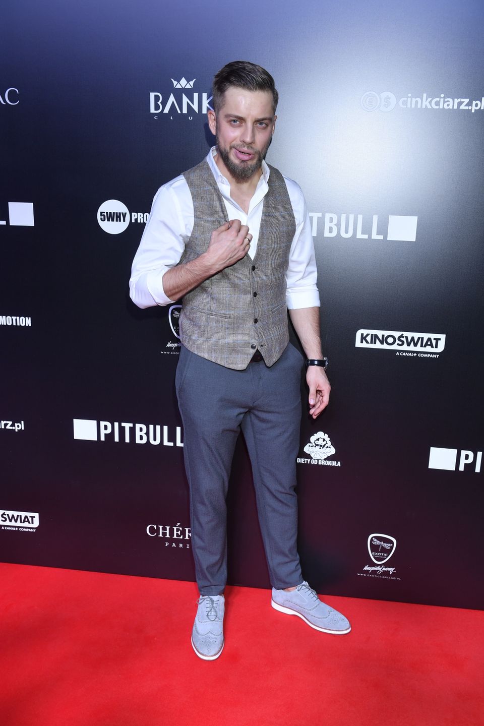 Dawid Czupryński - premiera filmu "Pitbull 2021"