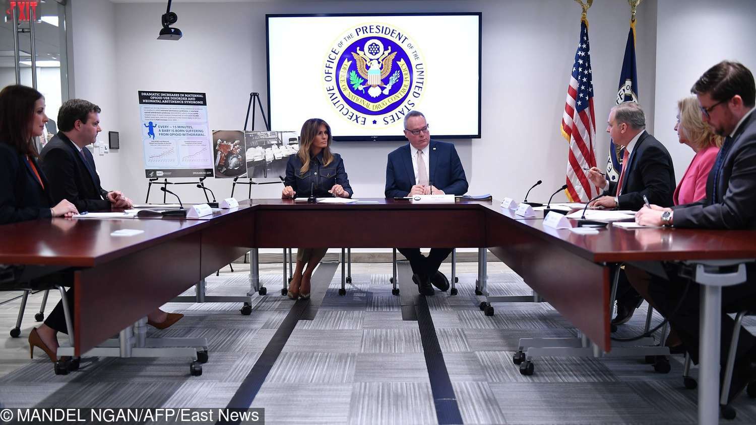 Melania Trump walczy z narkotykami w Waszyngtonie
