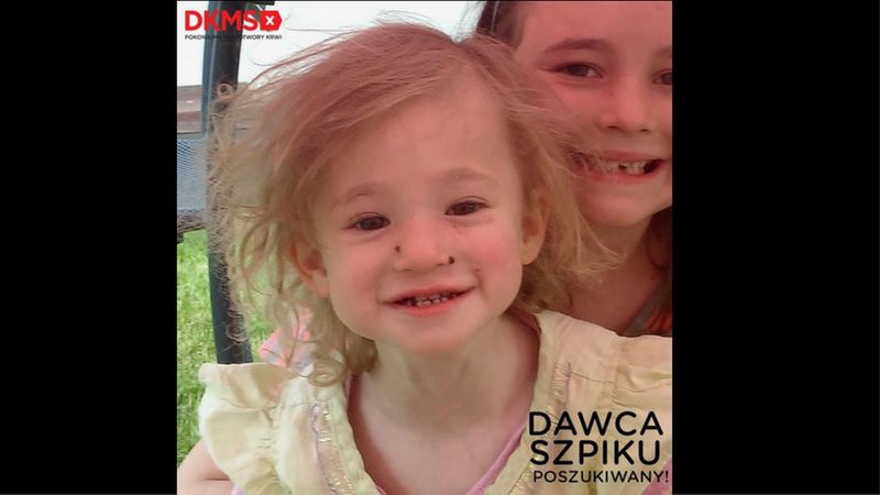 4-letnia Łucja choruje na raka. Być może to ty uratujesz jej życie. Prośba o pomoc!