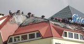 Pożar hotelu w Wiśle
