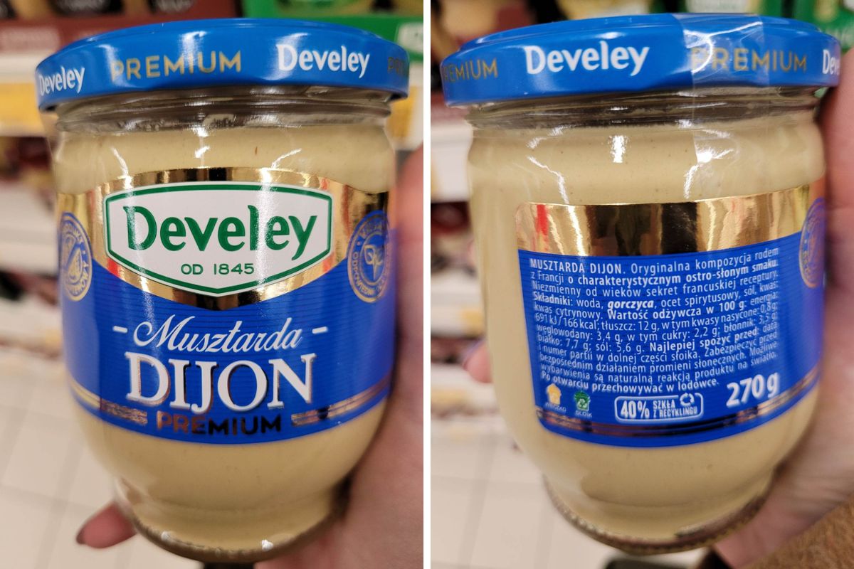 Develey. &quot;Musztarda Dijon Premium&quot;