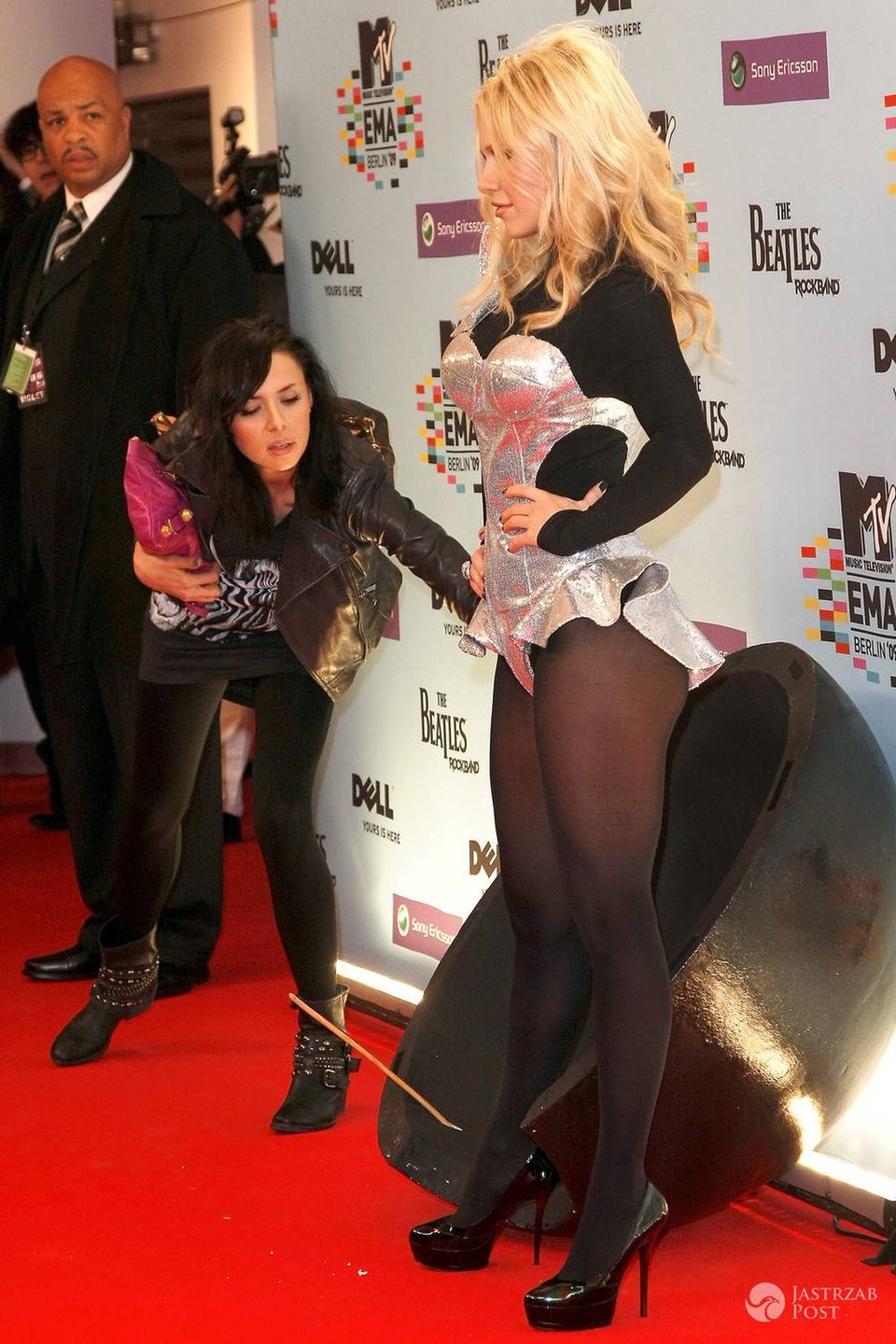 Maja Sablewska z Dodą na MTV EMA 2008