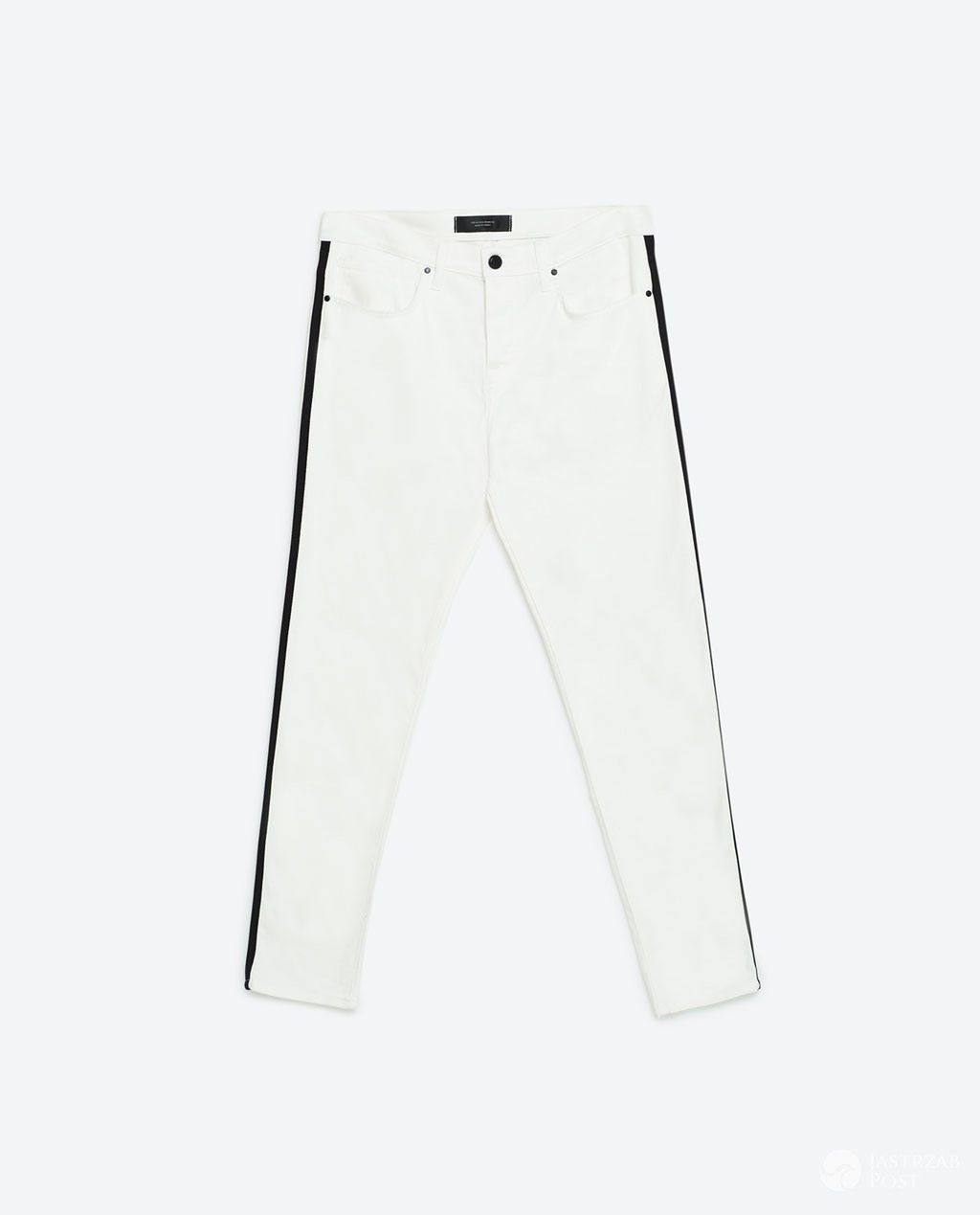 ZARA wyprzedaż 2016 - białe spodnie jeansowe - 99,90 zł