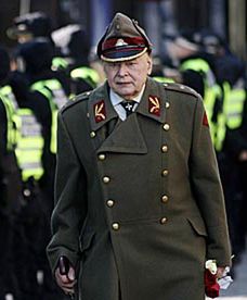 Marsz weteranów SS na Łotwie