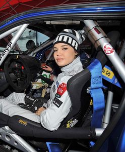 Inessa Tushkanova na starcie Rajdu Barbórka