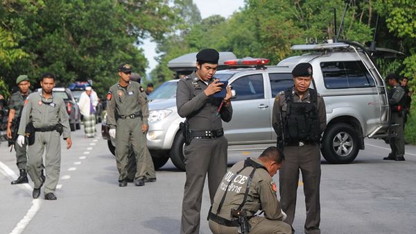 Jedno z miejsc ostatnich ataków w Tajlandii
