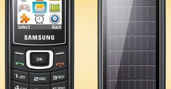 Słoneczny telefon Samsunga