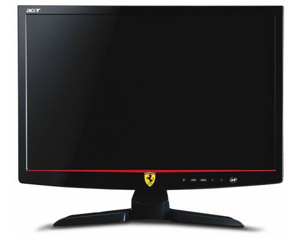 Nowy monitor LCD Ferrari dla graczy