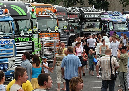 Najpiękniejsze ciężarówki Europy na zlocie "Master Truck"