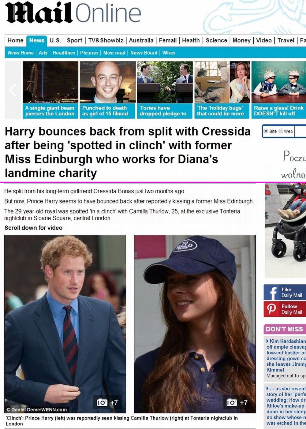 Fotografia: screen z Daily Mail