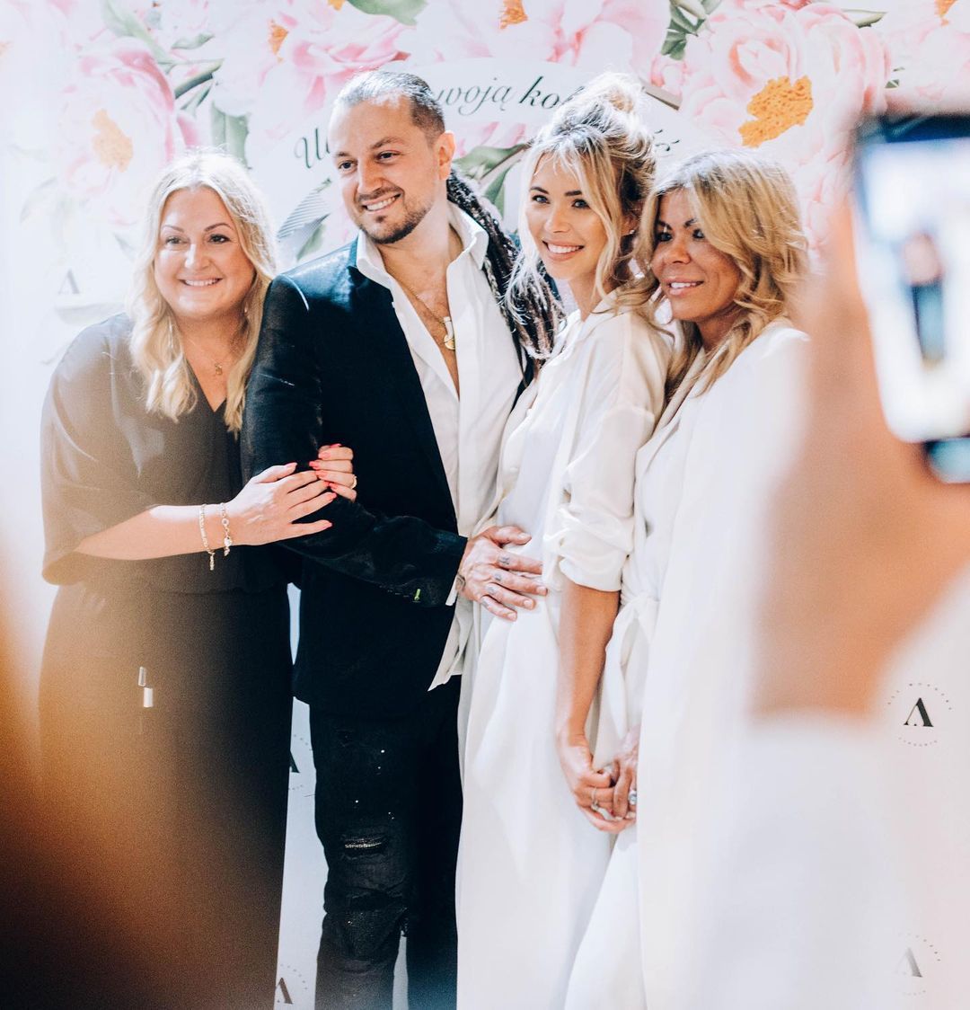Sandra Kubicka z mamą