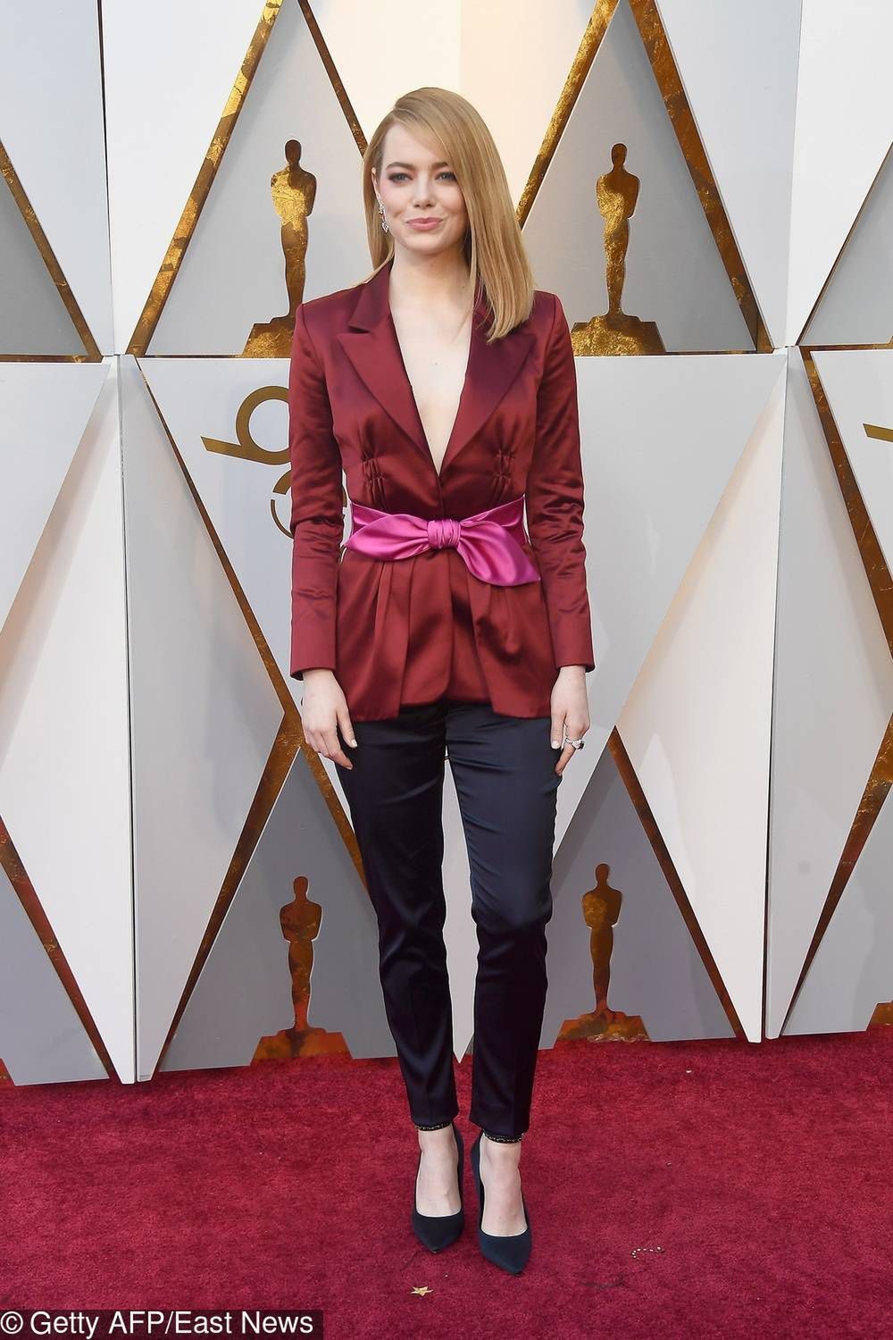 Emma Stone – Oscary 2018, kreacja: Louis Vuitton