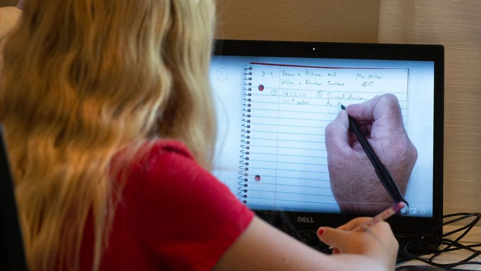 Wpadka na zajęciach online